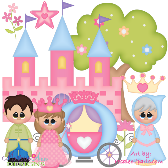 Pretty Princess EXCLUSIVE SVG Cutting Files Includes Clipart - Click Image to Close